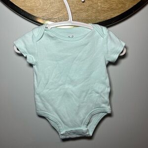 6FOR$10 Mint Green Baby Bodysuit